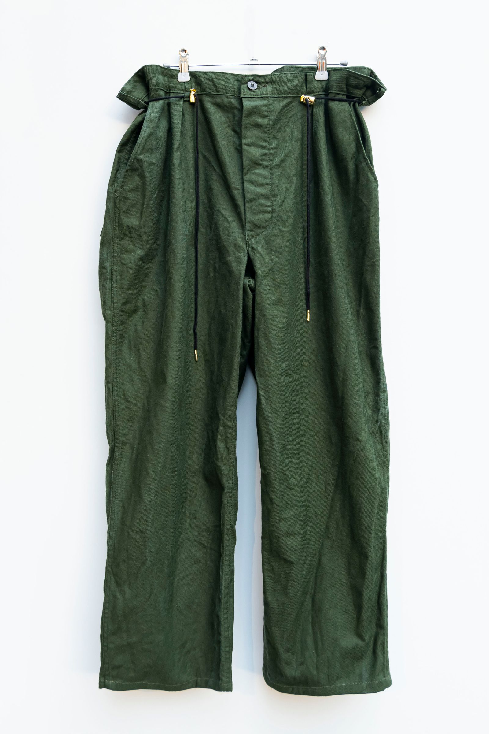 Swedish Army Remake Utility Pants /  スウェーデン軍リメイクユーティリティワイドパンツ