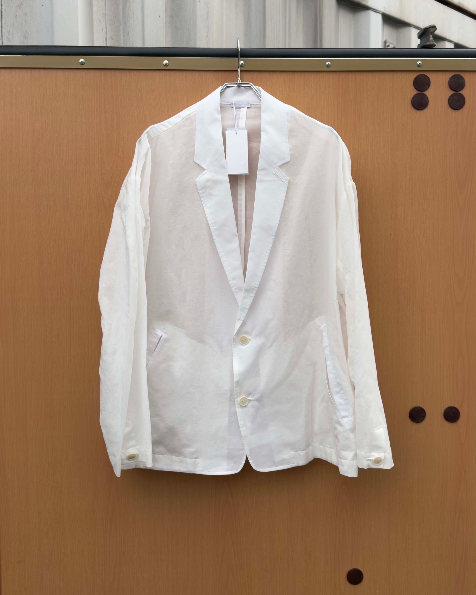 Superior Cotton Shirt JKT / White