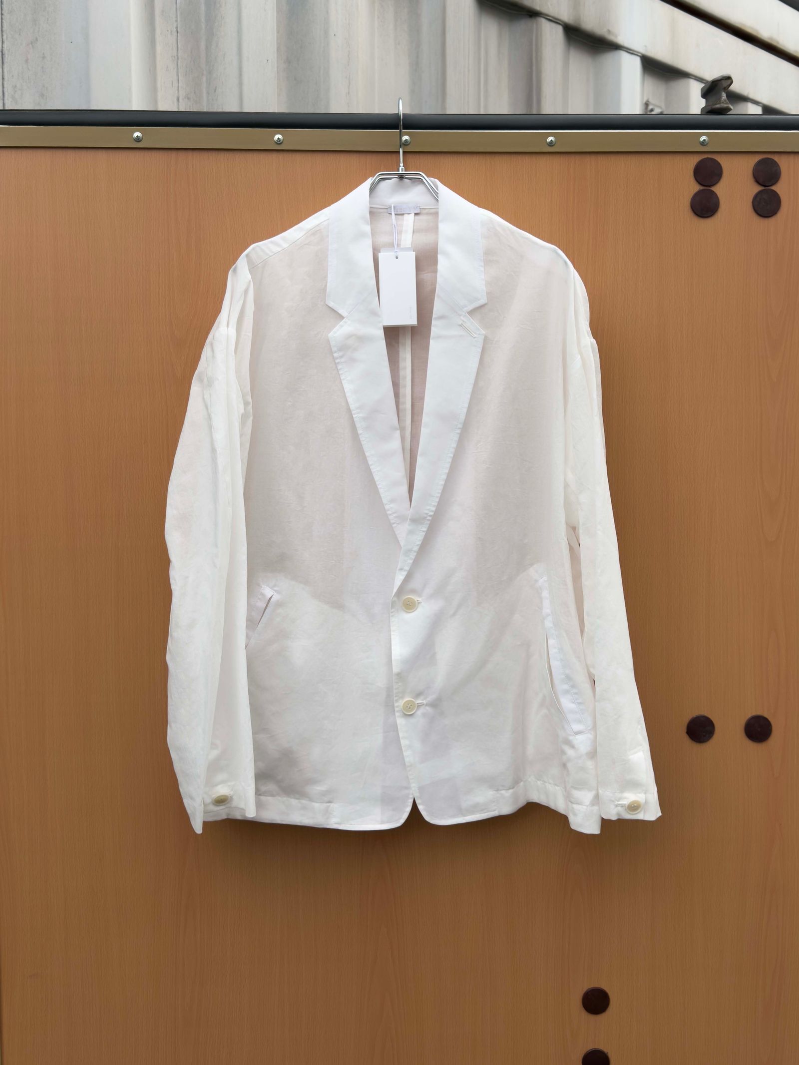 Superior Cotton Shirt JKT / White