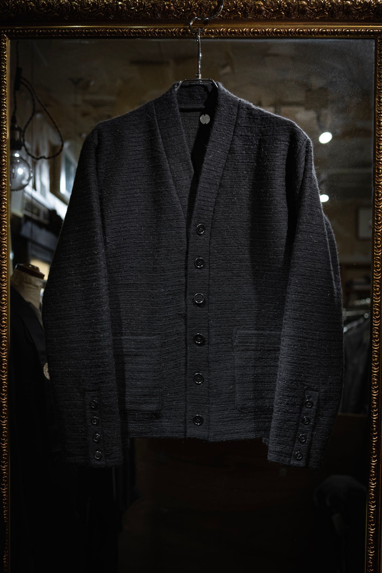 【LIMITED EDITION】Angola knit cardigan