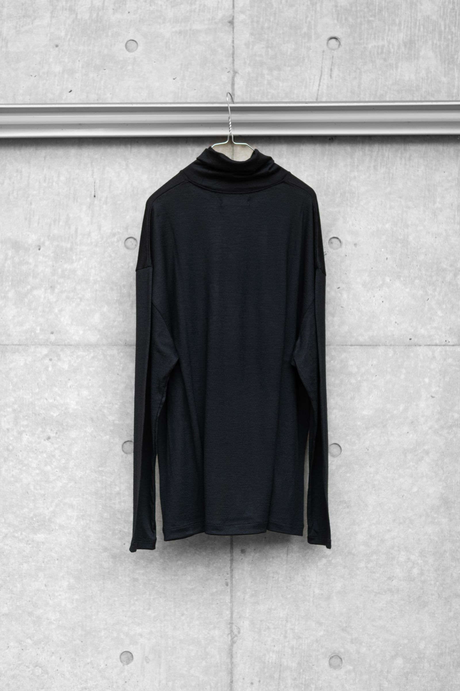 WASHBLE WOOL TURTLE / BLACK