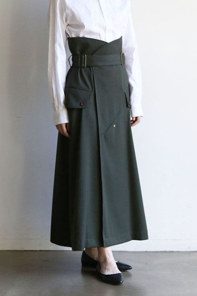 Dispatch riders skirt / khaki