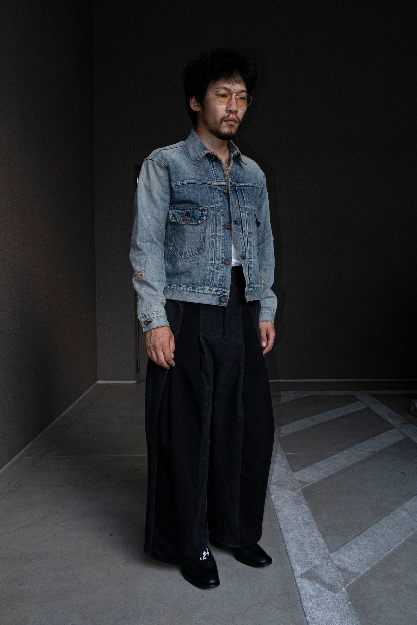SUGARHILL - 【SUGARHILL×UNUSED】FADED 2ND DENIM JACKET SUGARHILL - 【SUGARHILL×UNUSED】FADED 2ND DENIM JACKET