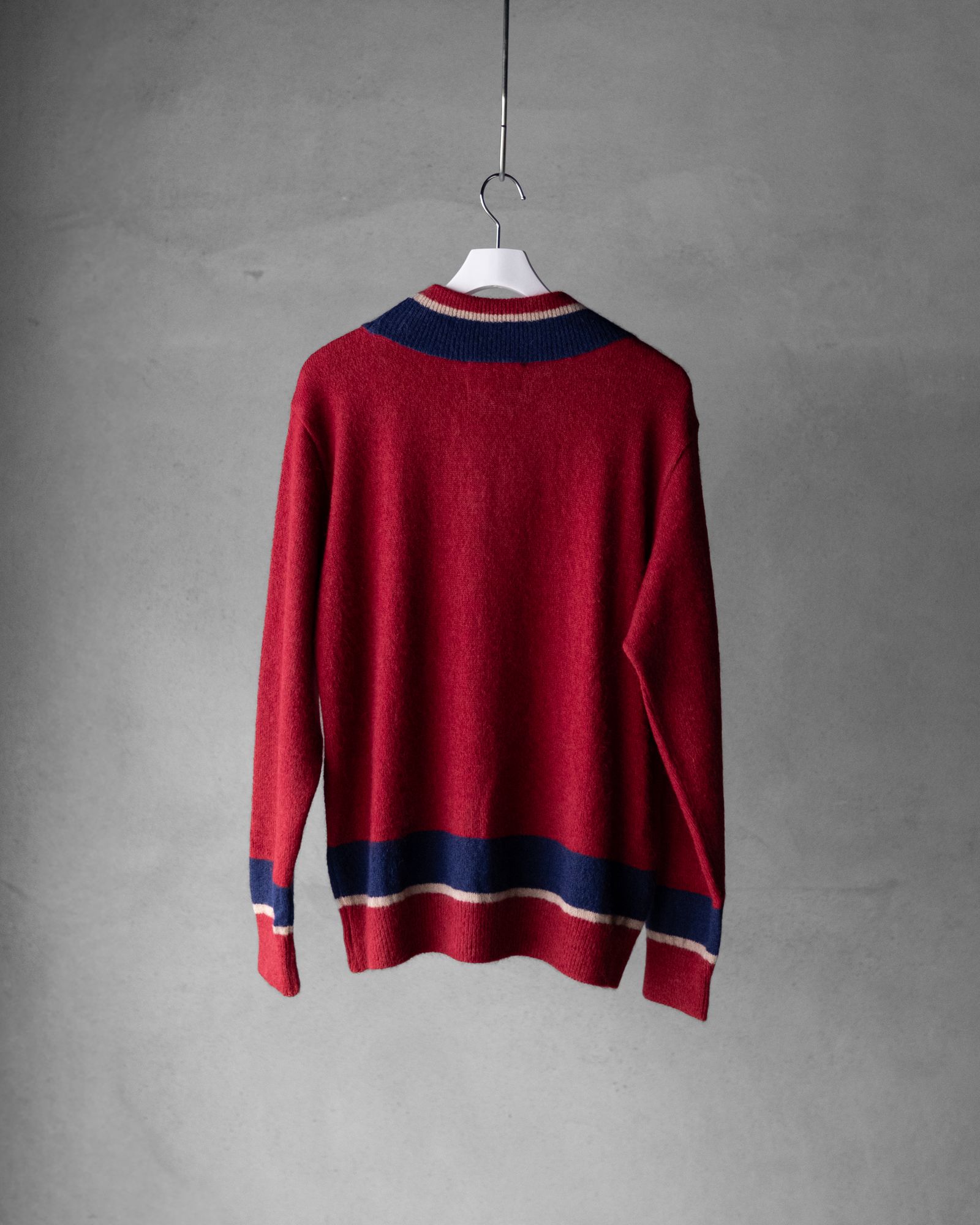 ALPACA TILDEN KNIT / RED