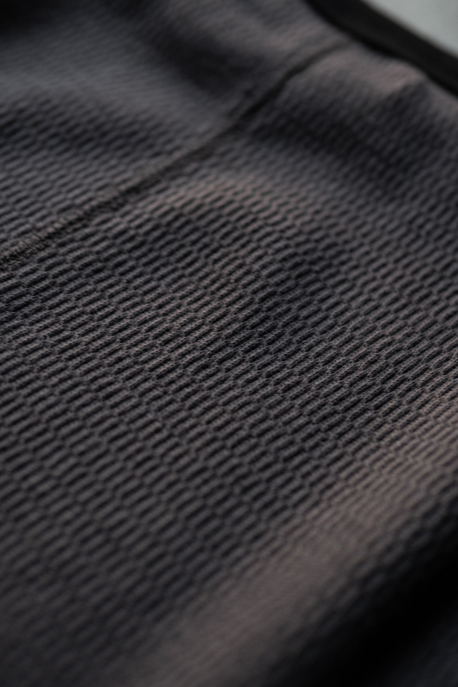 RAGLAN SLEEVE THERMAL LS / CHARCOAL×BLACK
