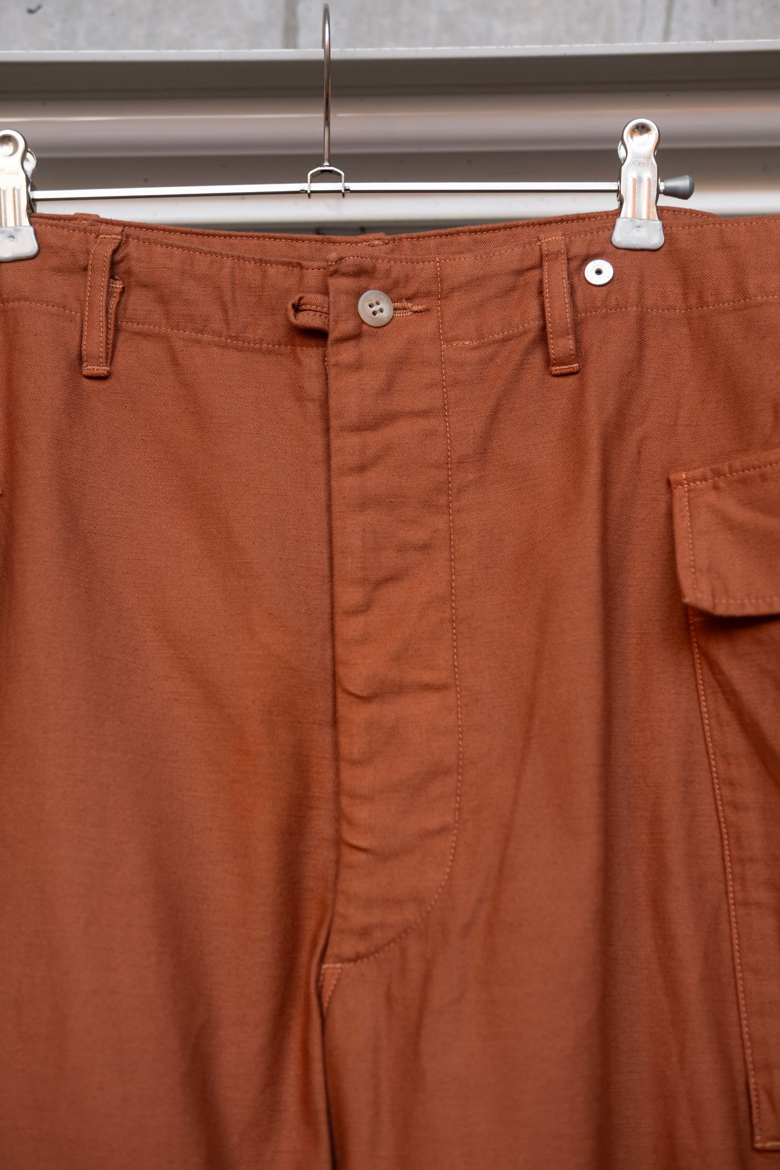43 CARGO TROUSERS / Teracotta