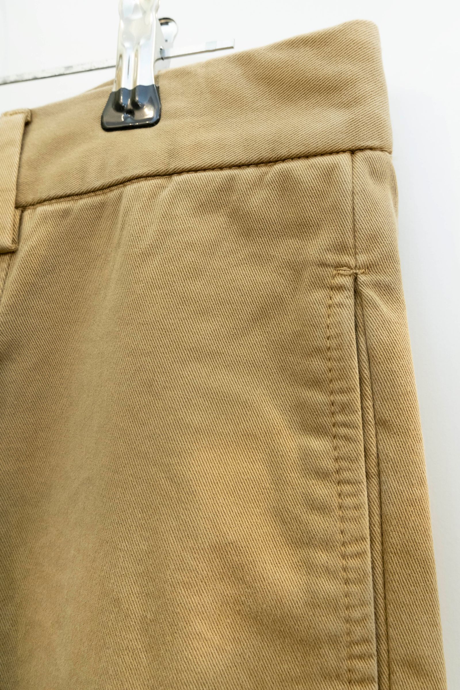 Dragon Twill 1tuck Wide Pants / KHAKI