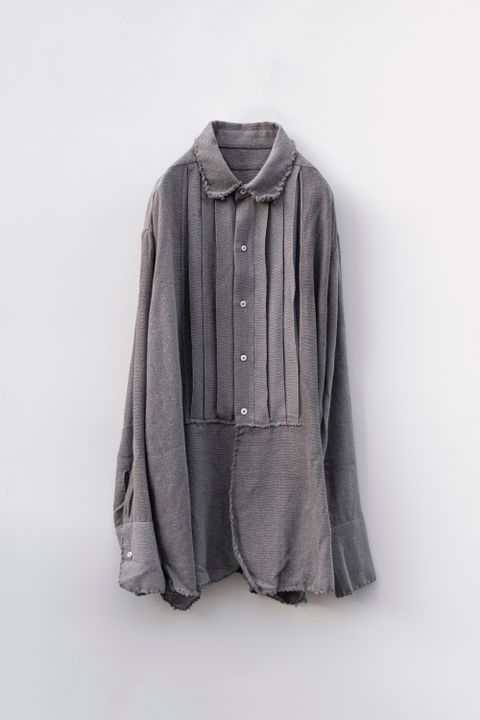 【LIMITED EDITION】Pleated shirt