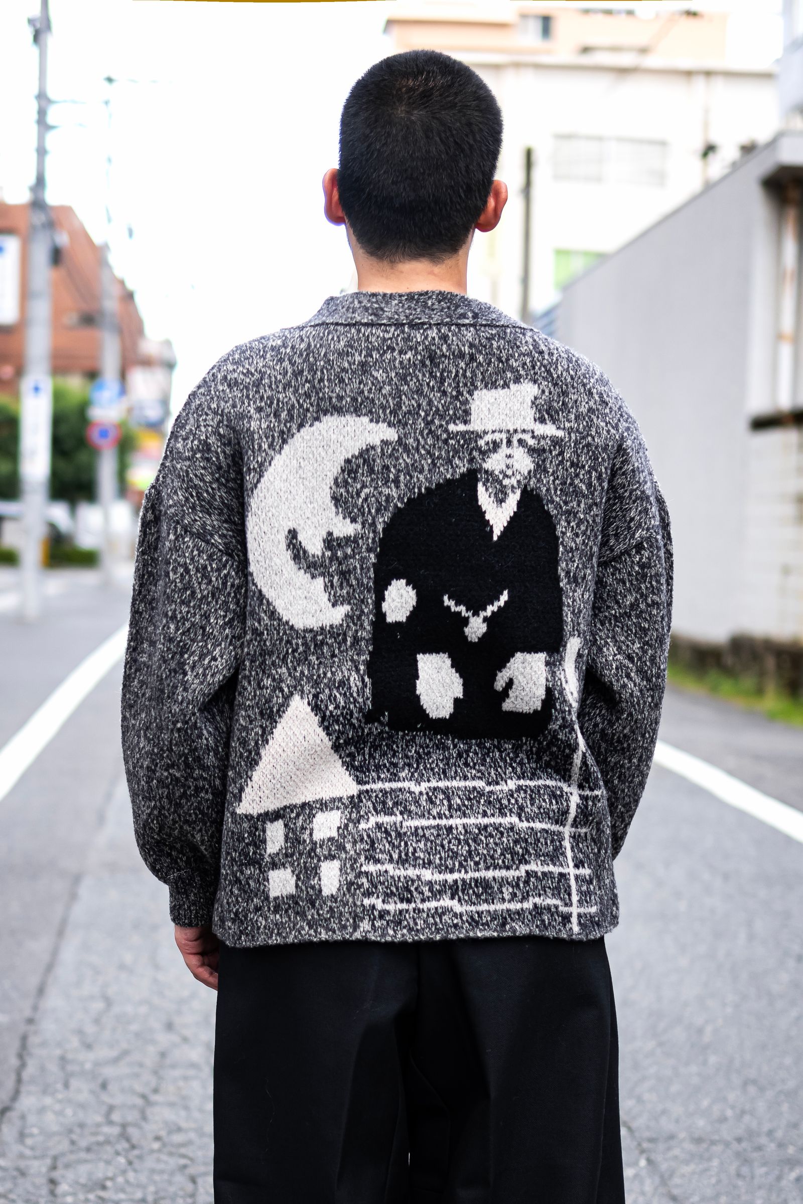 SHINYAKOZUKA - TATEKAWA CARDI / ESSPRESSO | Retikle Online Store