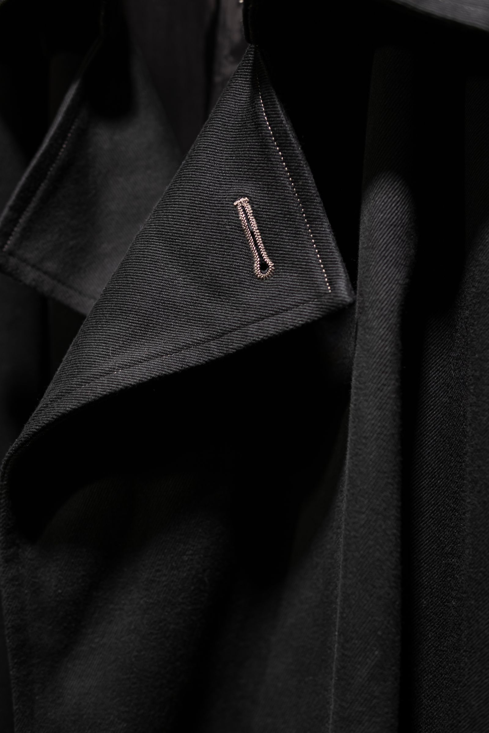 Blanc YM Short trench coat チャコールグレー新品未使用 Blanc YM - 【Blanc YM×Retikle】Short trench coat | Retikle