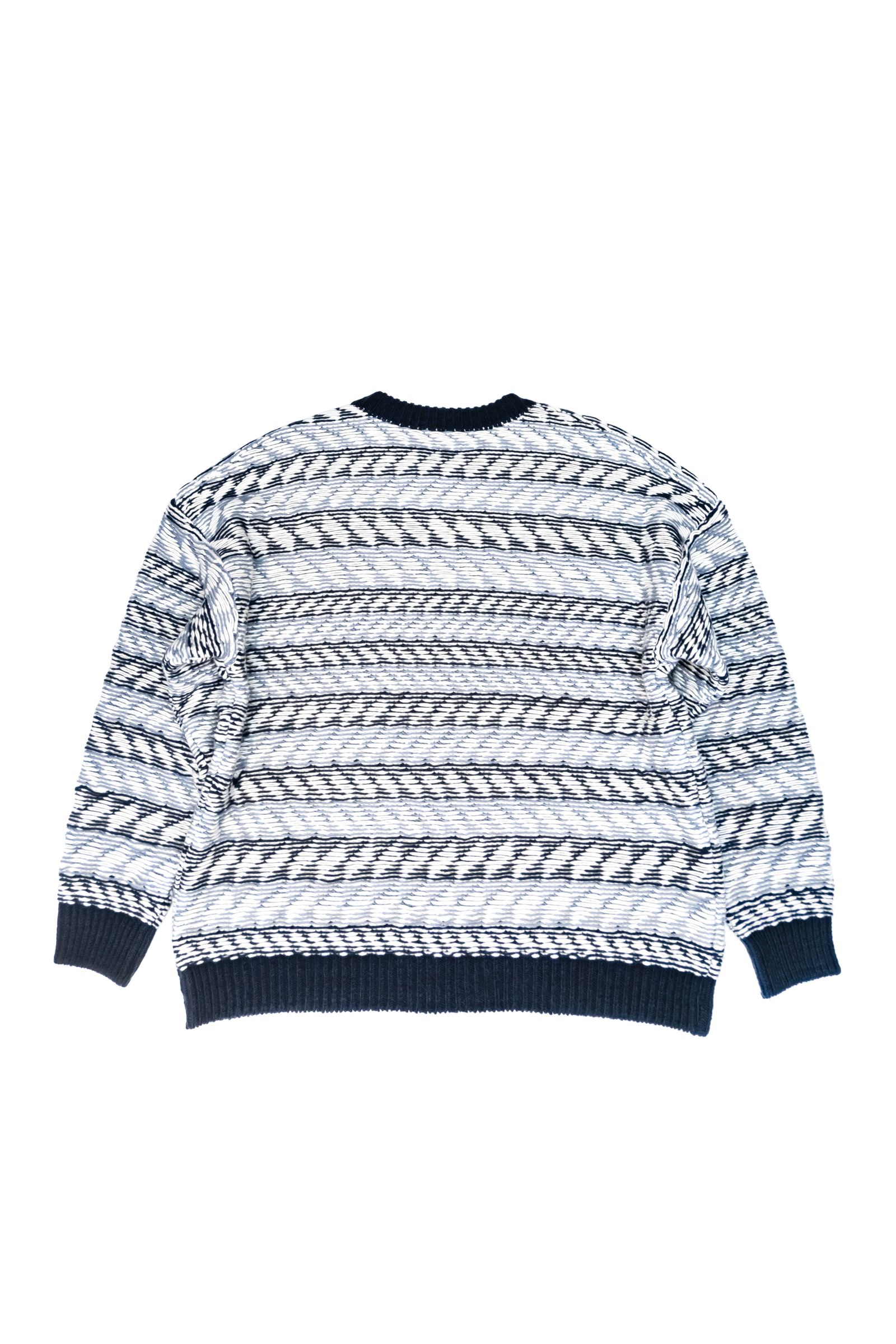 Blanc YM - Inside out Knit / Navy | Retikle Online Store