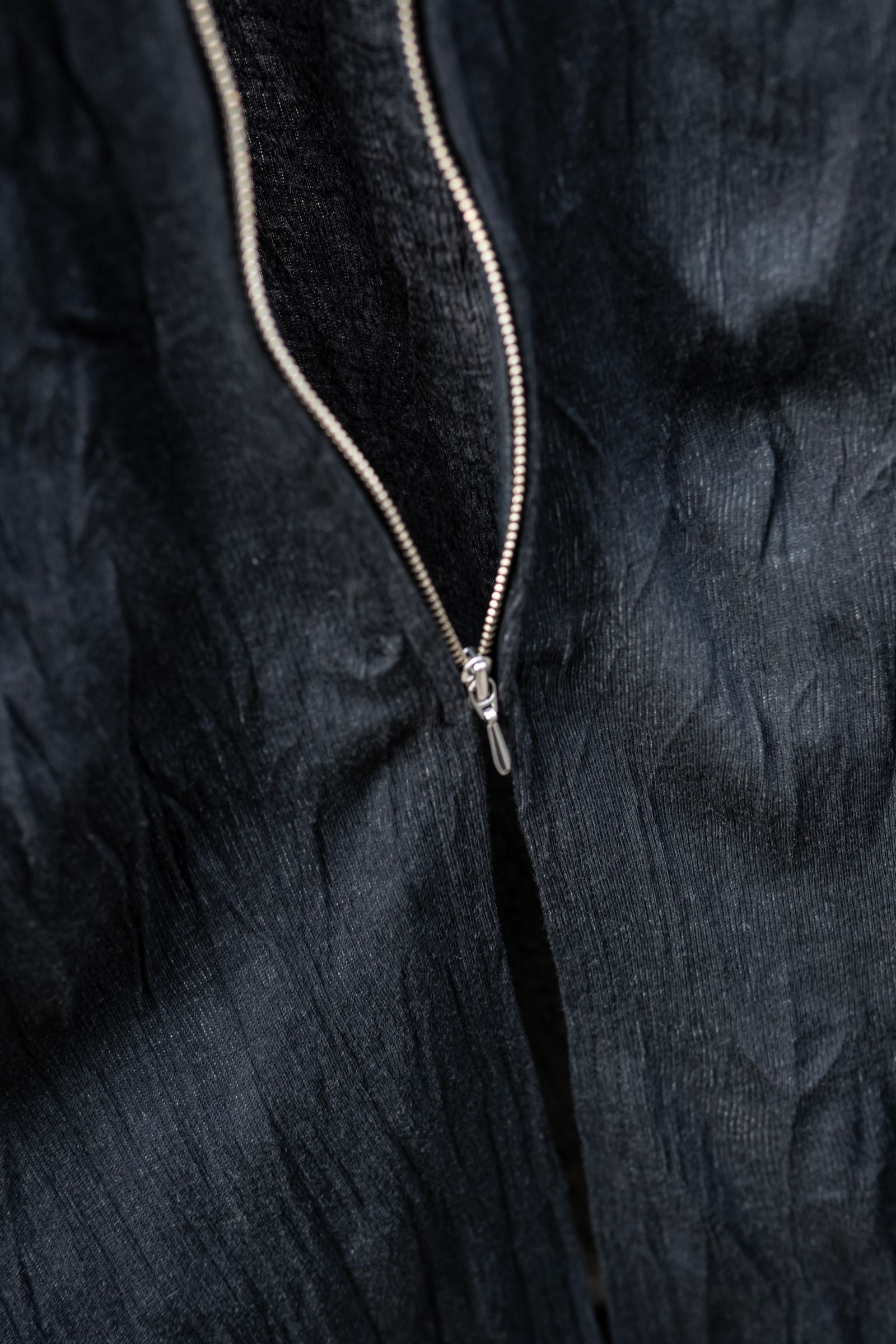 Ryoyu zipup onepiece / Black