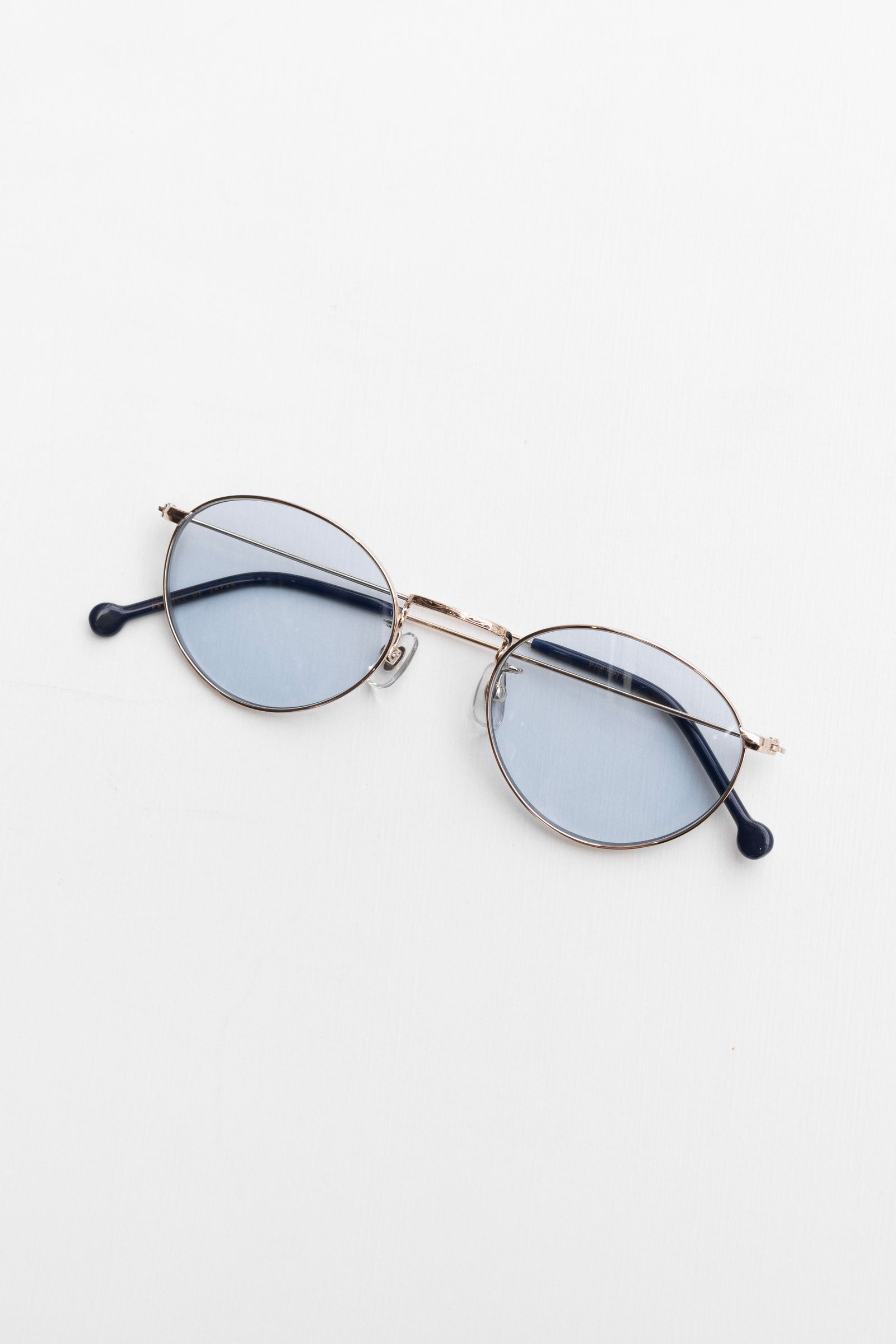 Cyan / WHITE GOLD【BLUE LENS】