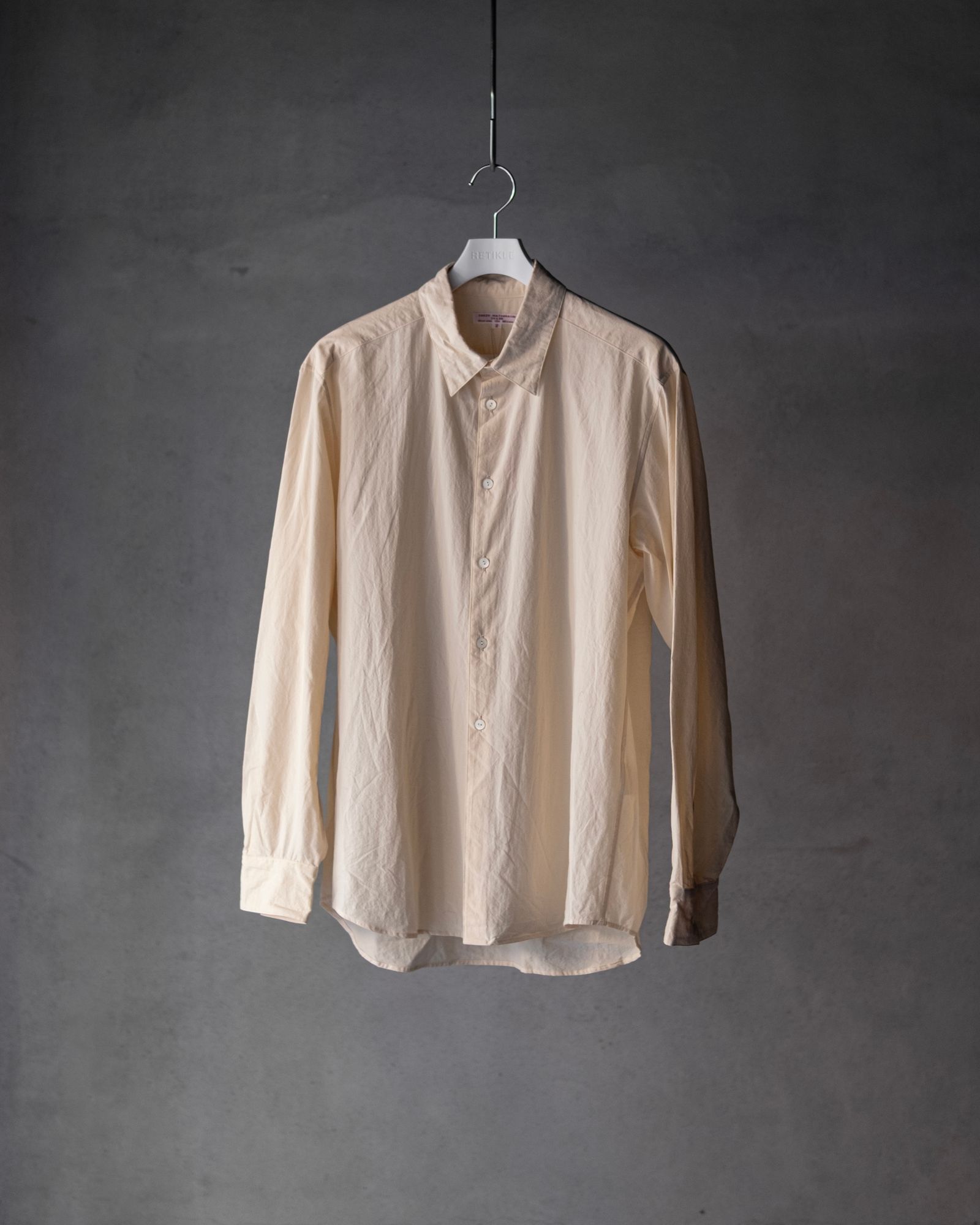 Shirt in Cotton Wool / Ivory