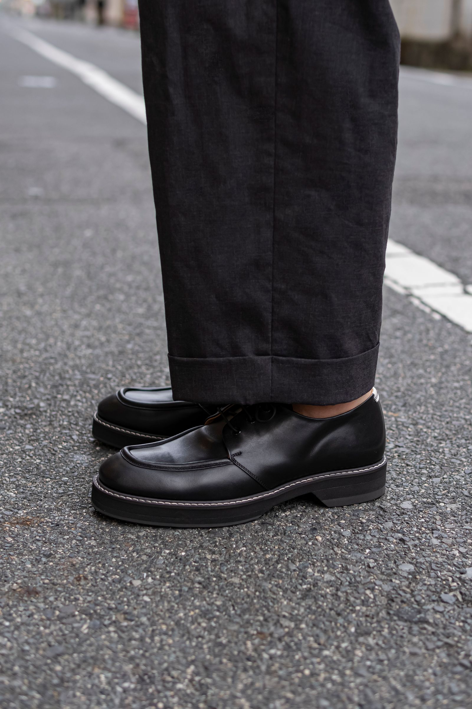 Mocca blucher / Black
