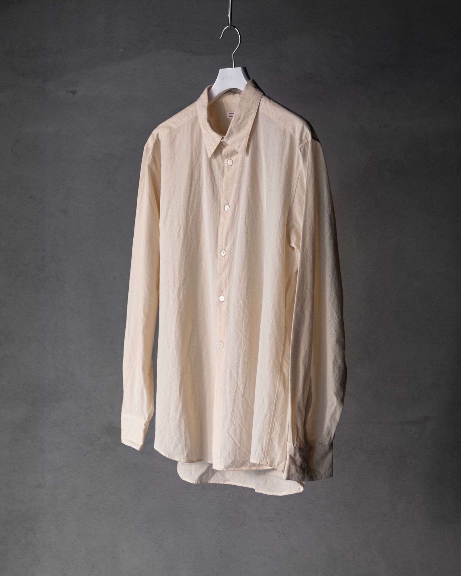 Shirt in Cotton Wool / Ivory