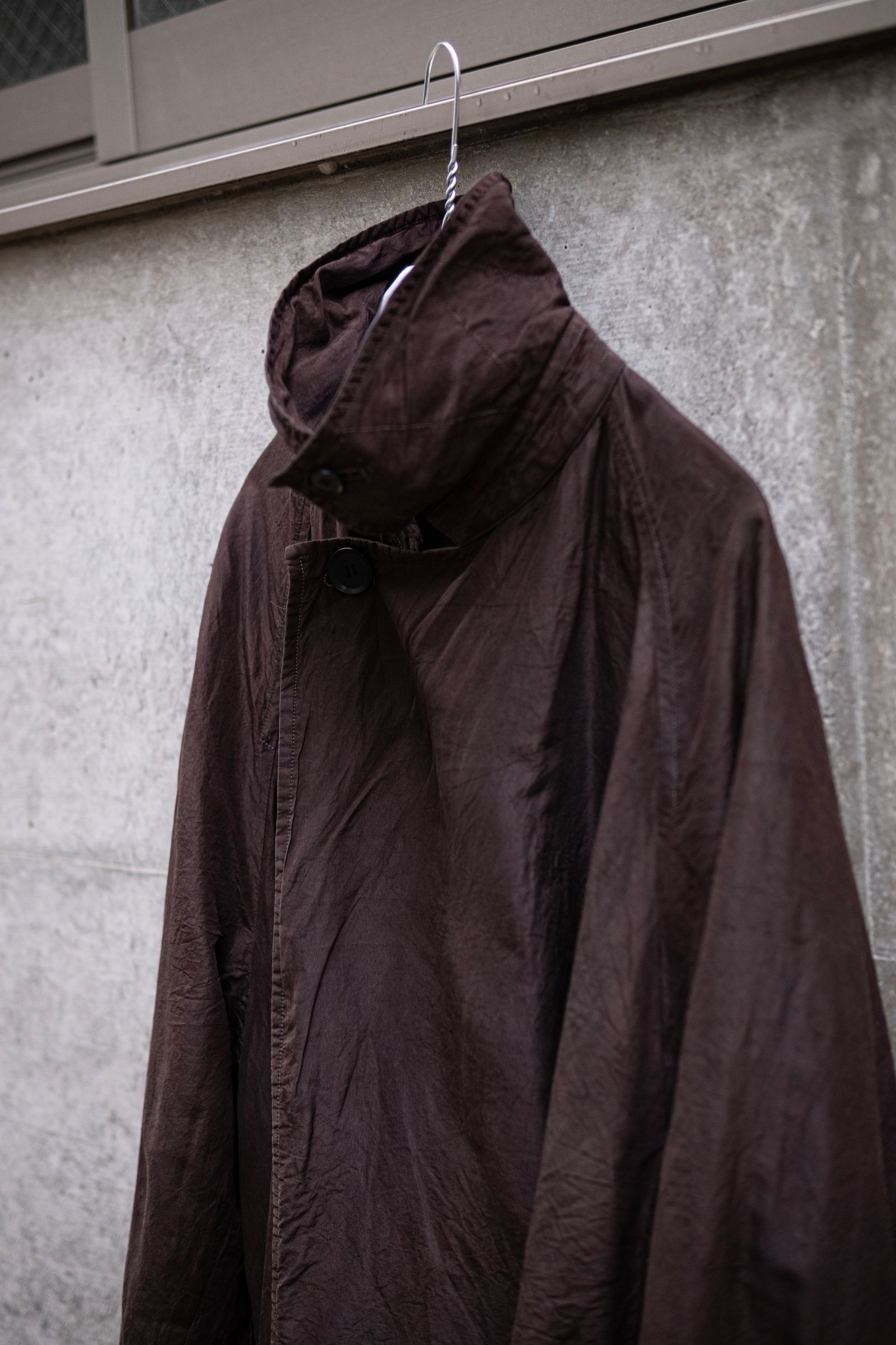 【Blanc YM×Retikle】Silk kakishibu coat
