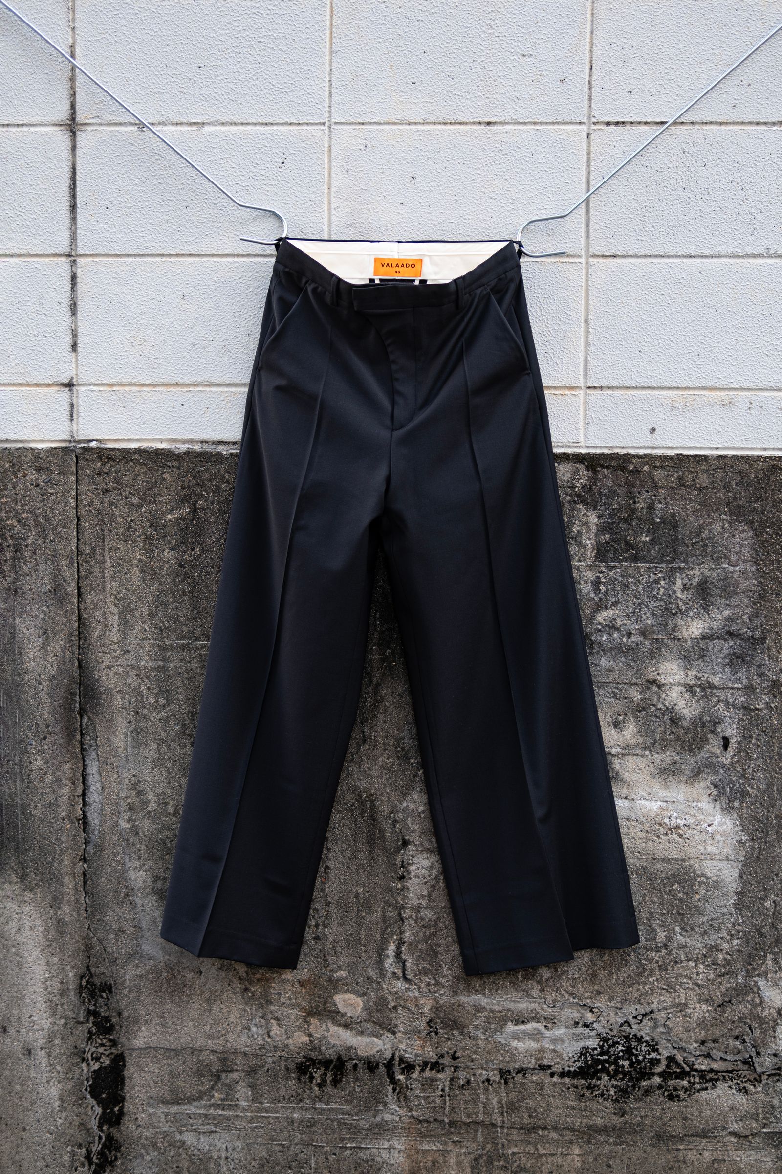 "BAG" 2/70TW TRO Baggy Pants / BLACK