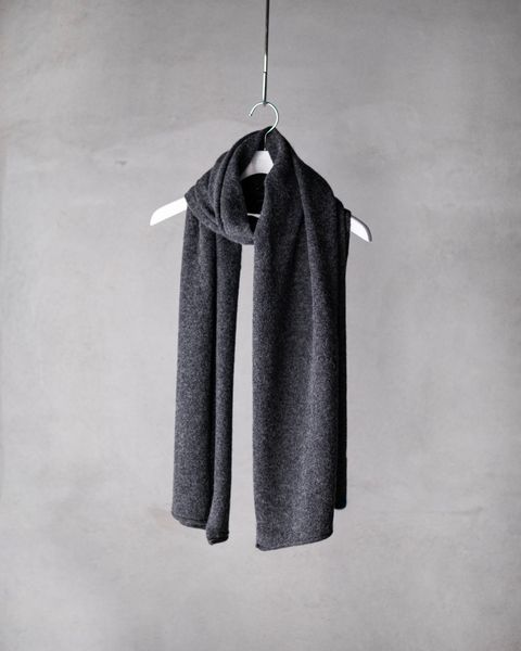 Baby Alpaca Muffler / Gray