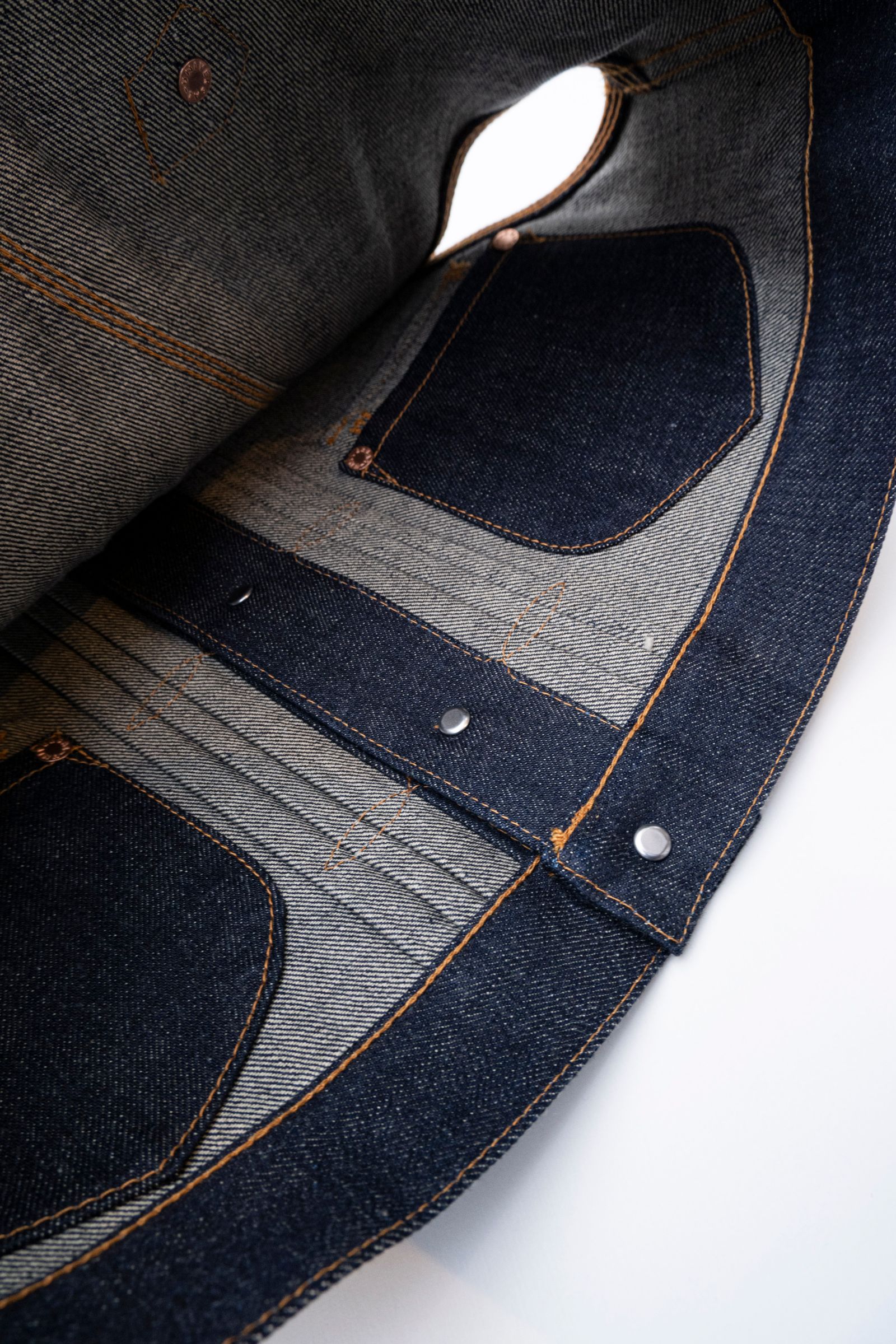 SUGARHILL - DENIM VEST / RIGID INDIGO | Retikle Online Store