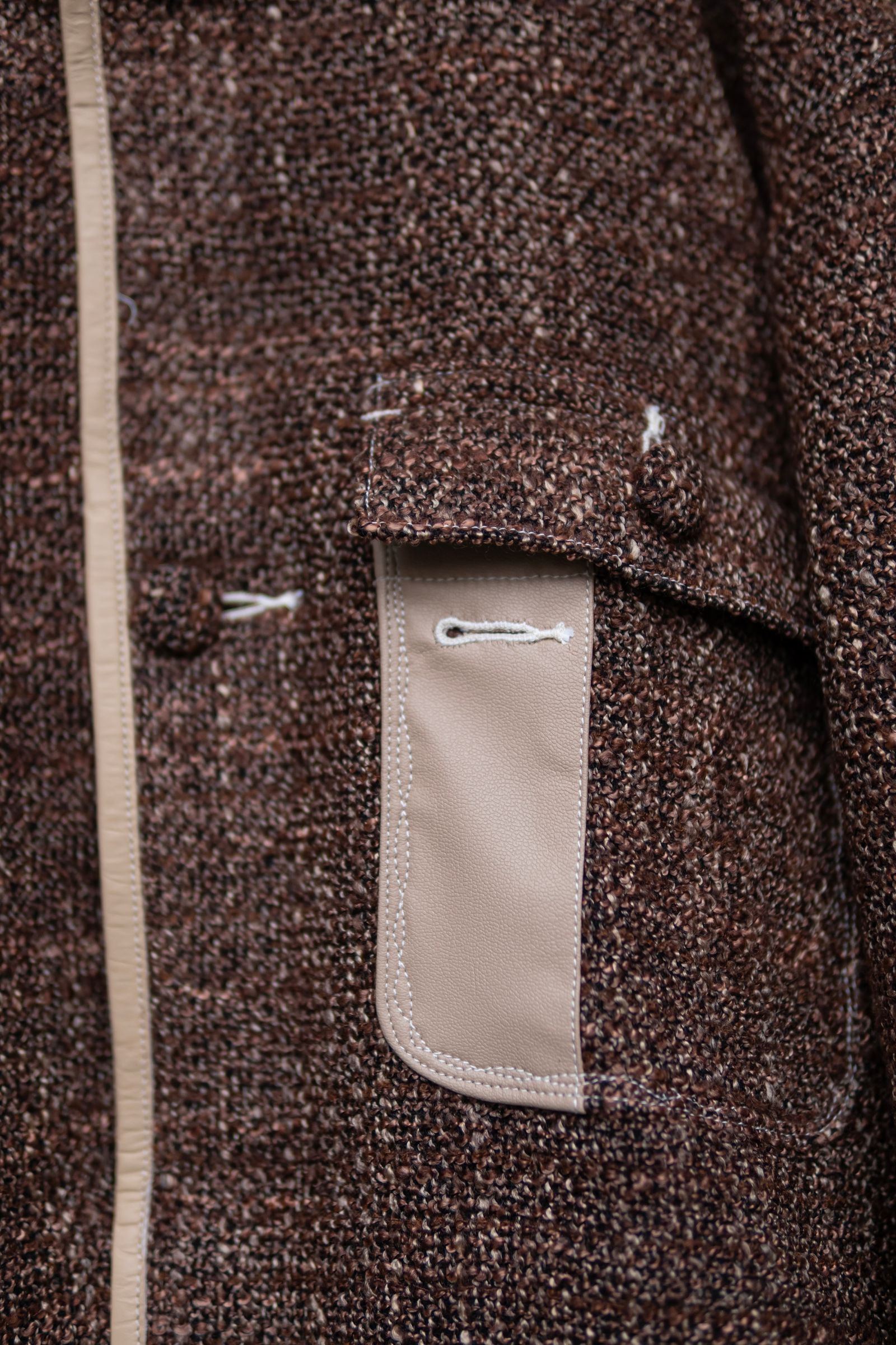 TRISPIN TWEED SOUTHERN JACKET / BROWN