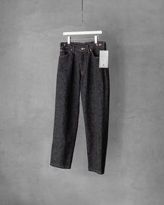 5P STRAIGHT DENIM PANTS / One Wash Black