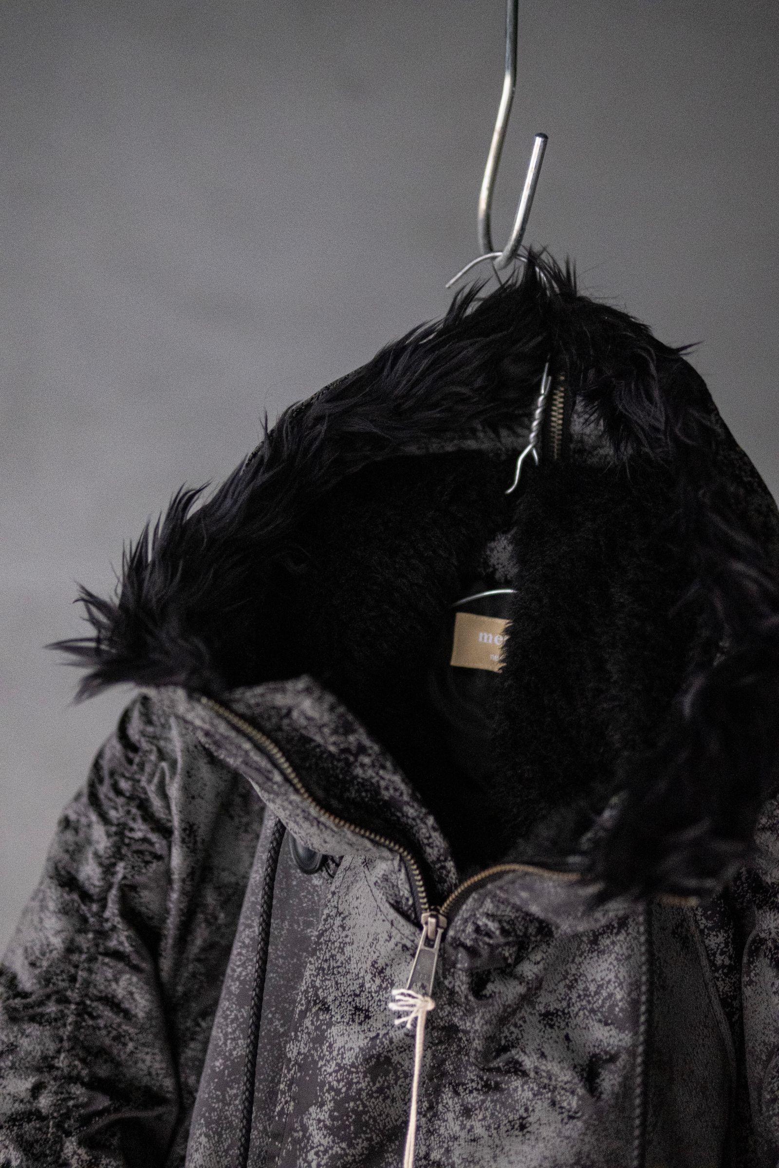 Rust printed N2 Blouson / blk