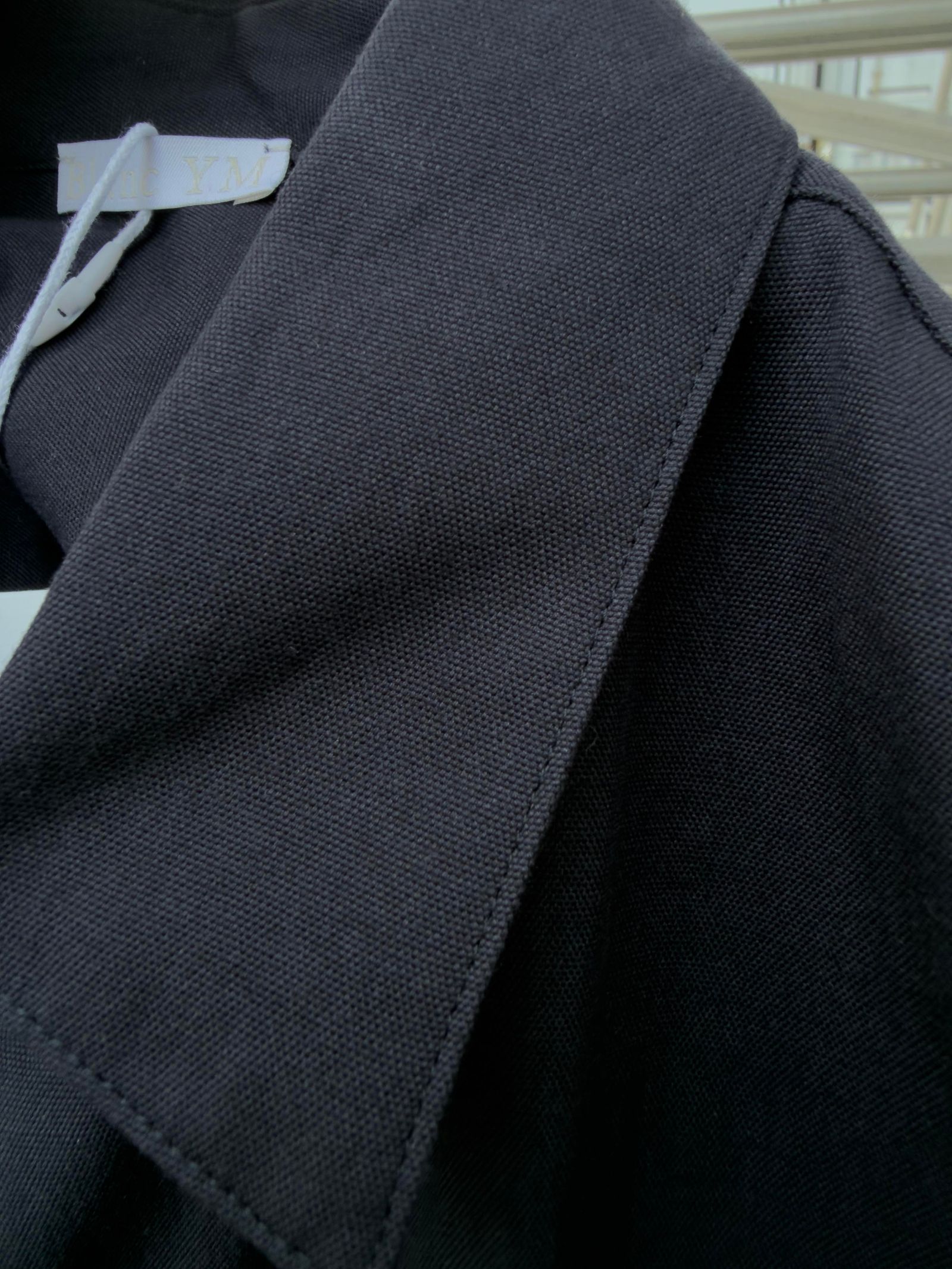 Soft Oxford Wide Shirts / Navy