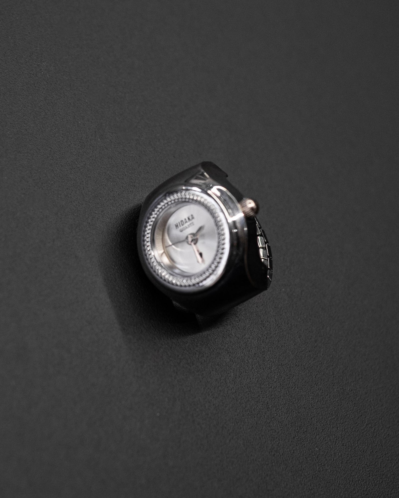 HIDAKA - Ghost Ring Watch / Silver/Silver リングウォッチ 指時計