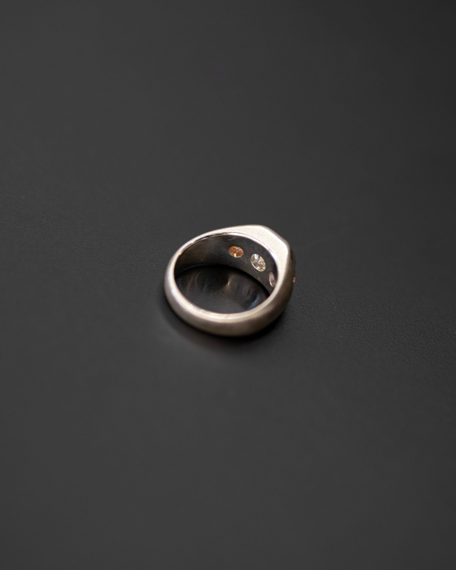 Cub Ring / Silver/Amber