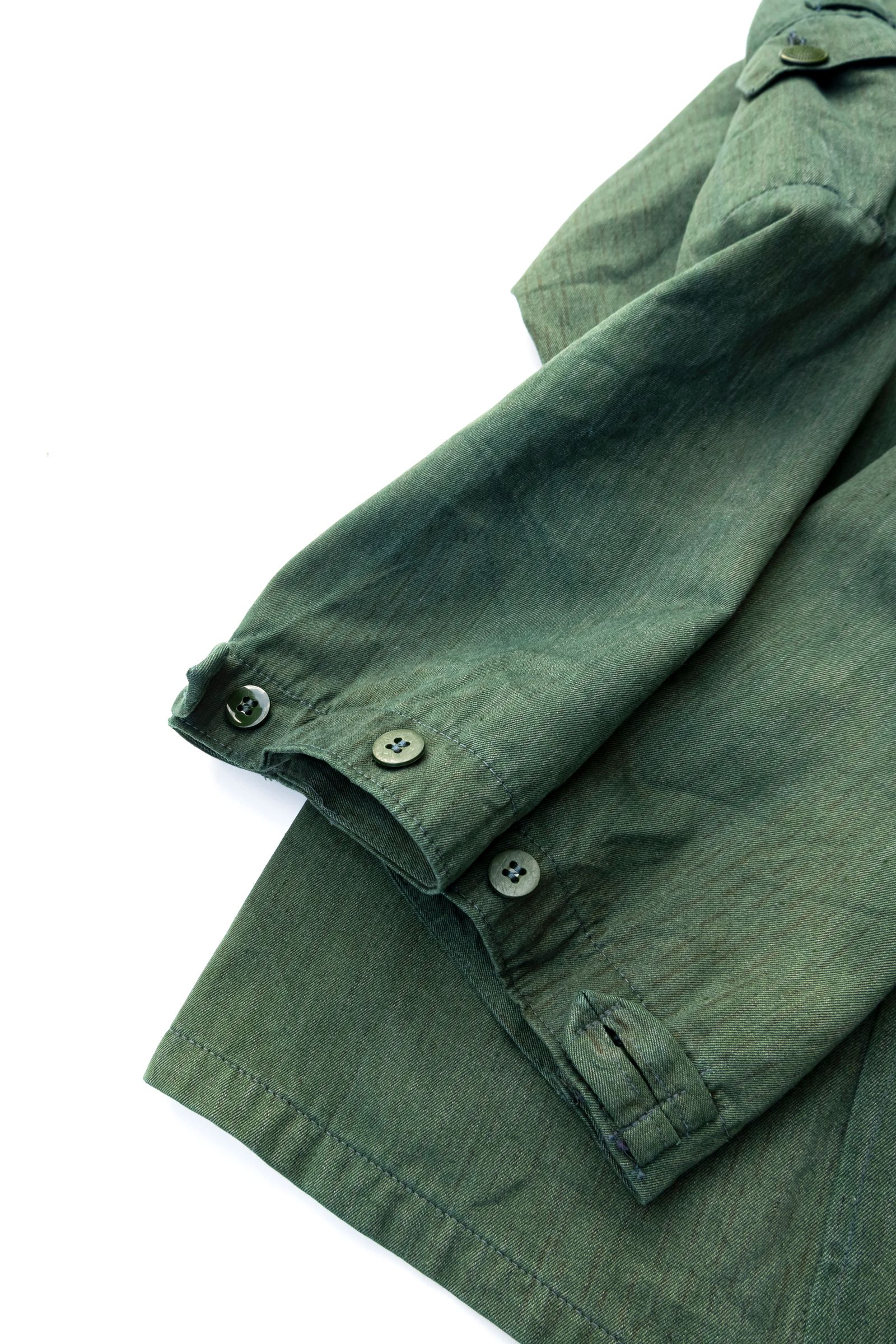 NVA Remake Raindrop Camo Military Jacket / 東ドイツ軍リメイクレインドロップカモジャケット