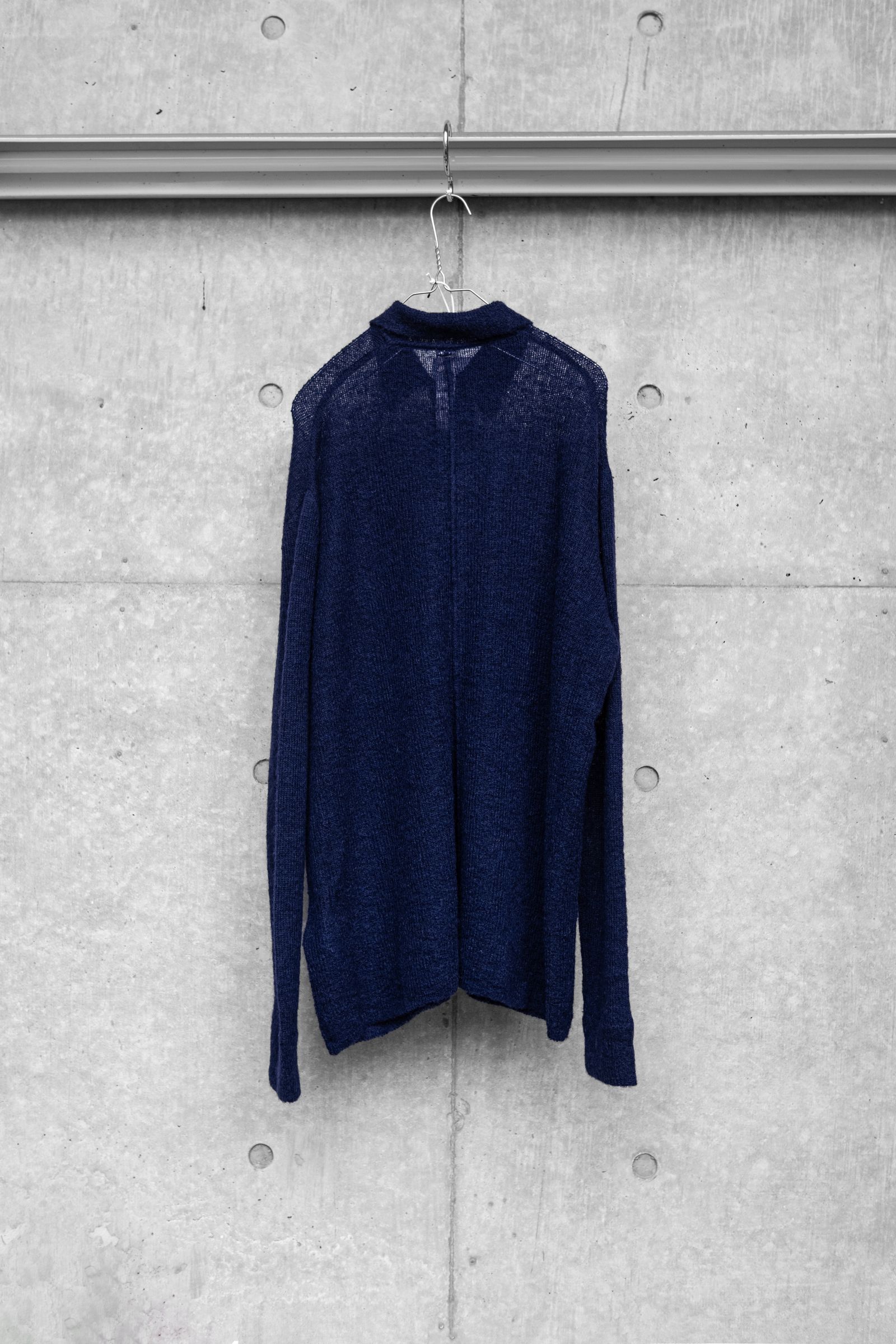 NOTHING SPECIAL KNITTED SHIRT / DAYBREAK NAVY