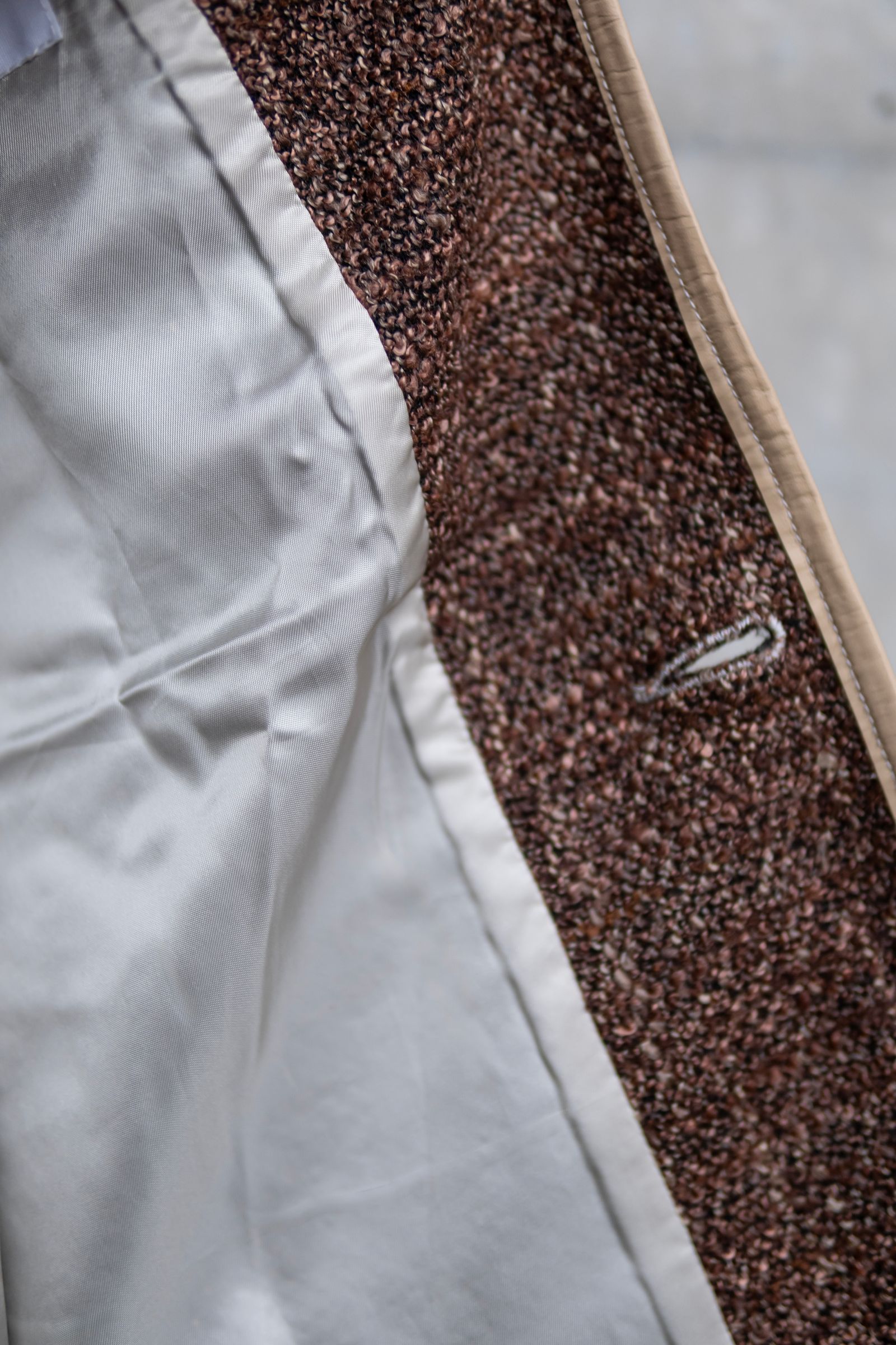 TRISPIN TWEED SOUTHERN JACKET / BROWN