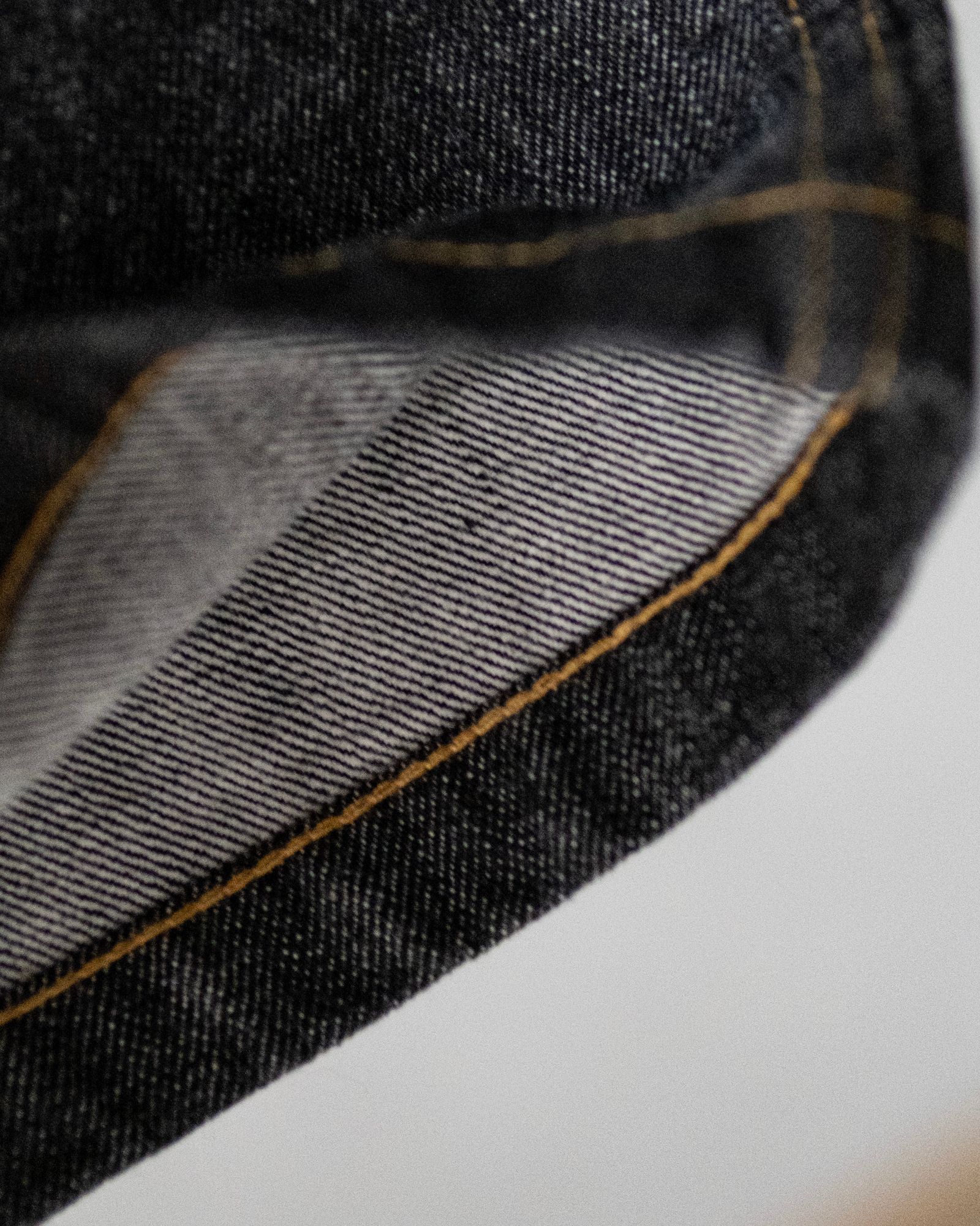 5P STRAIGHT DENIM PANTS / One Wash Black
