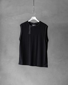 “TUGIHAGI” Neck Sleeveless / Black