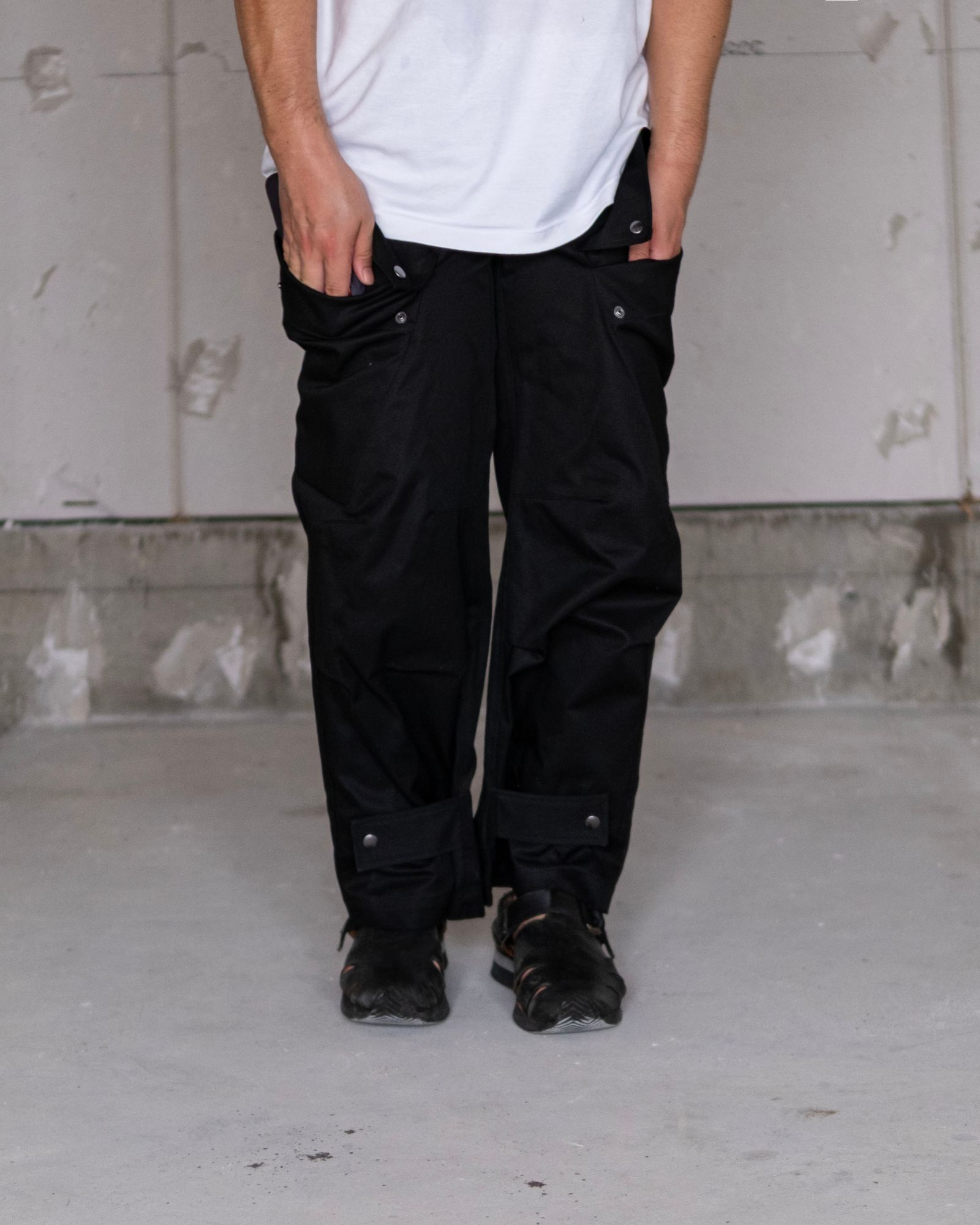 "ARK" 40/3 PREMIUM HIGH-DENSITY TWILL / BLACK