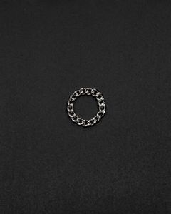 Authentic Chain Ring Narrow / Silver