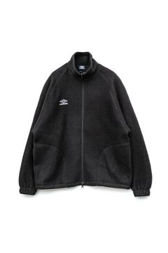 【JUHA×UMBRO】WOOL BOA FLEECE BLOUSON / Black
