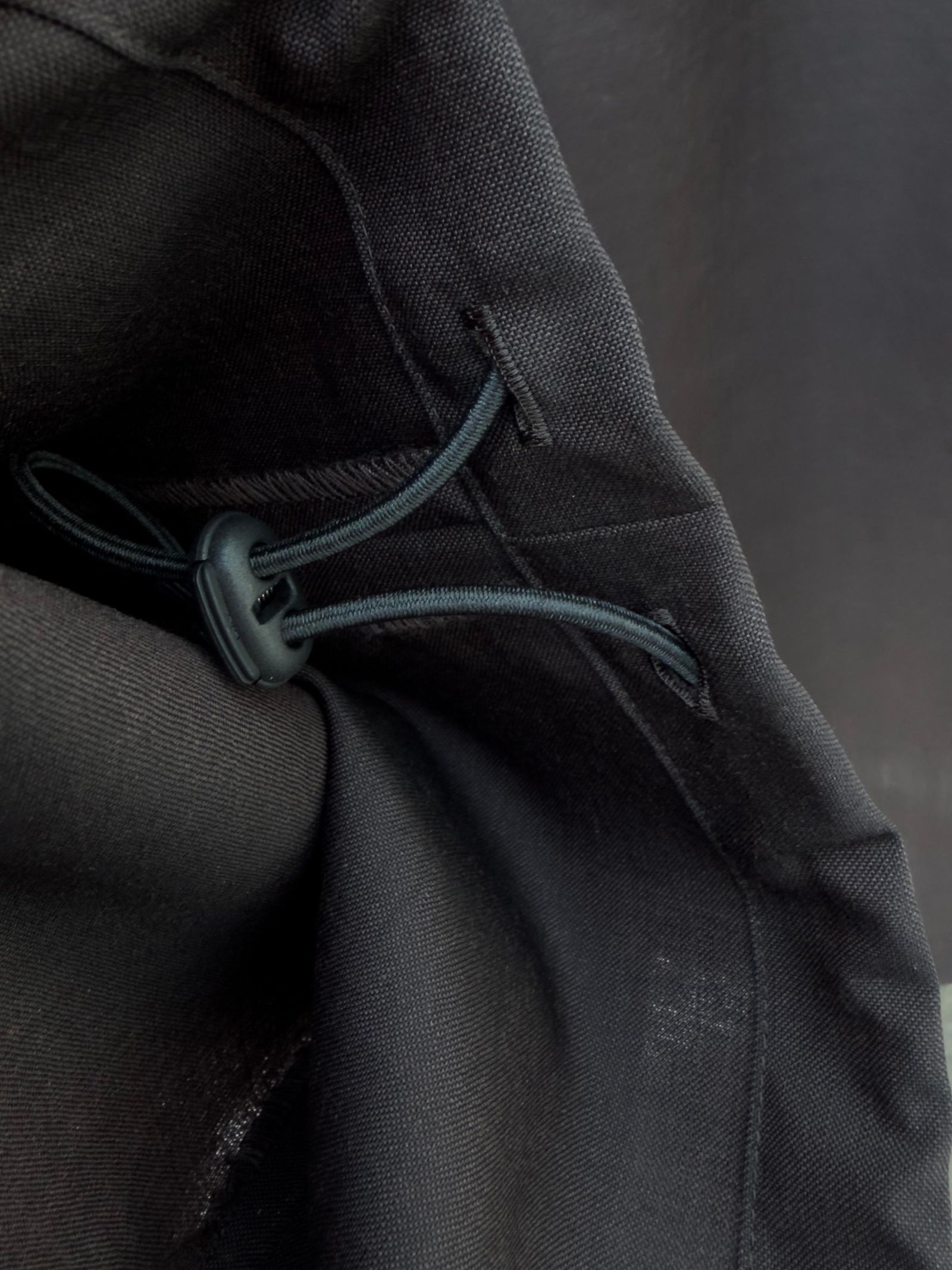 Wool Mohair Browsing Pants / Dark Brown