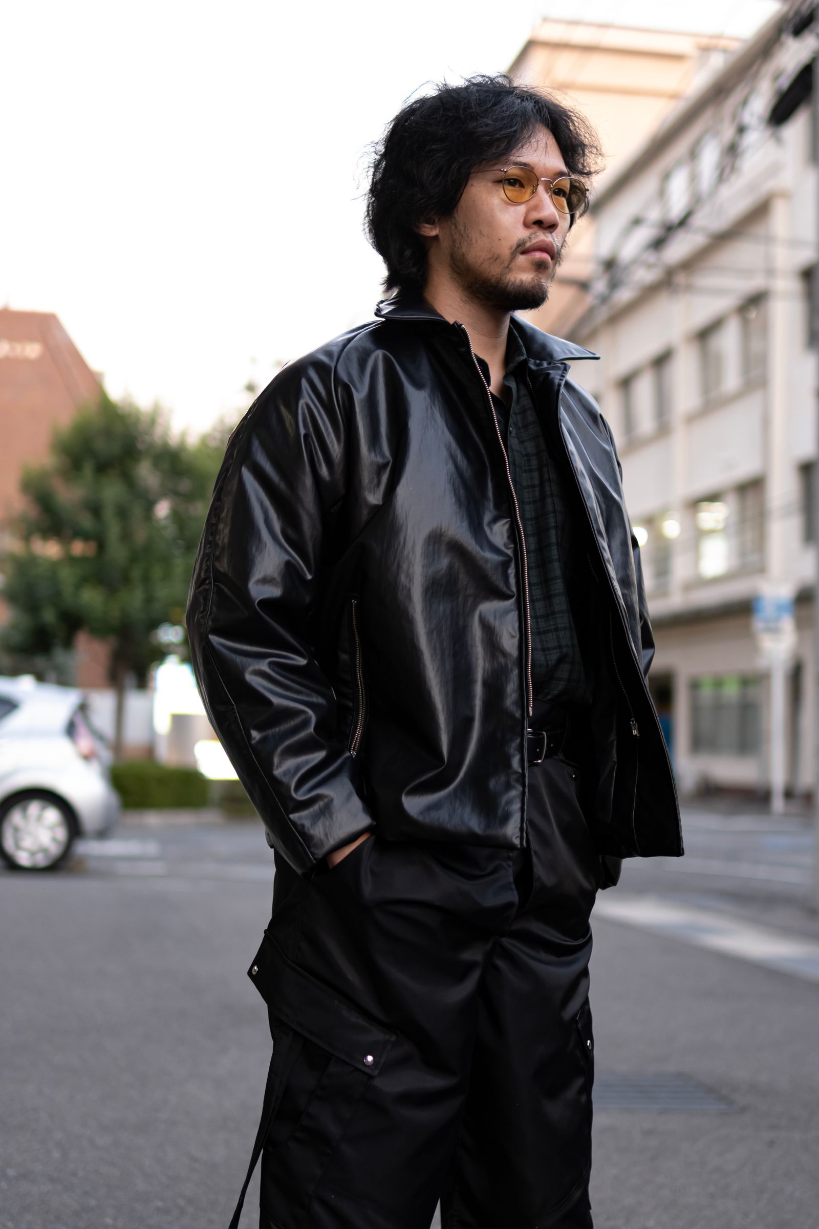 【JFR】P.V.C down jumper