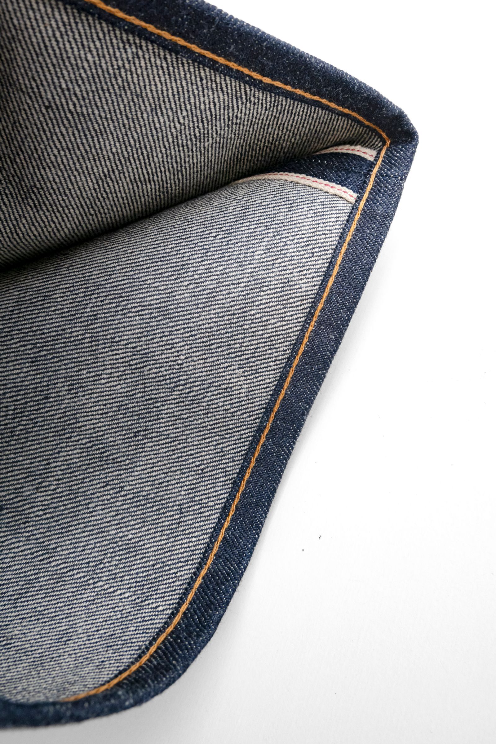 CLASSIC DOUBLE KNEE DENIM PANTS / RIGID INDIGO