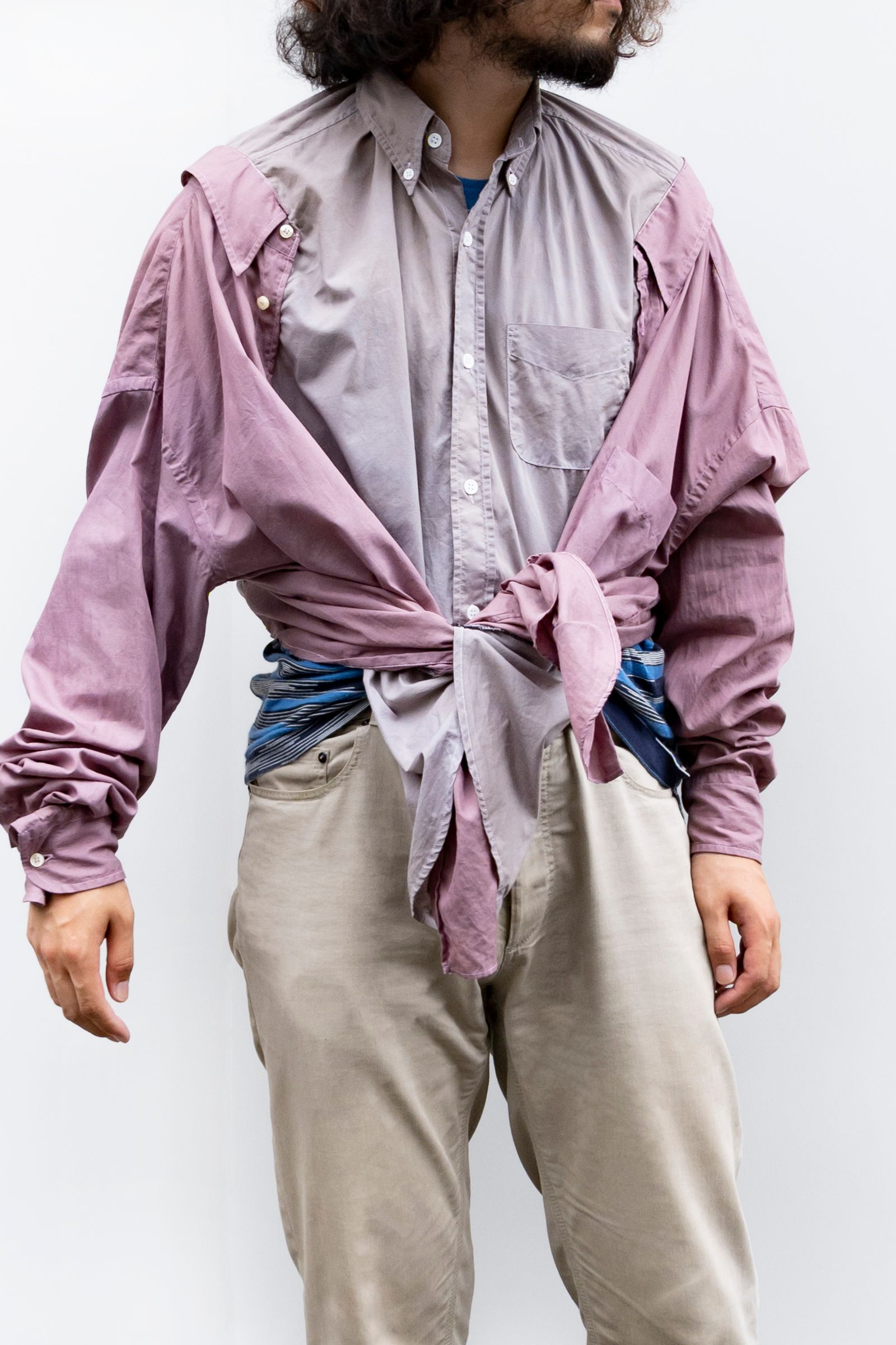 Remake over docking shirt / リメイクオーバードッキングシャツ