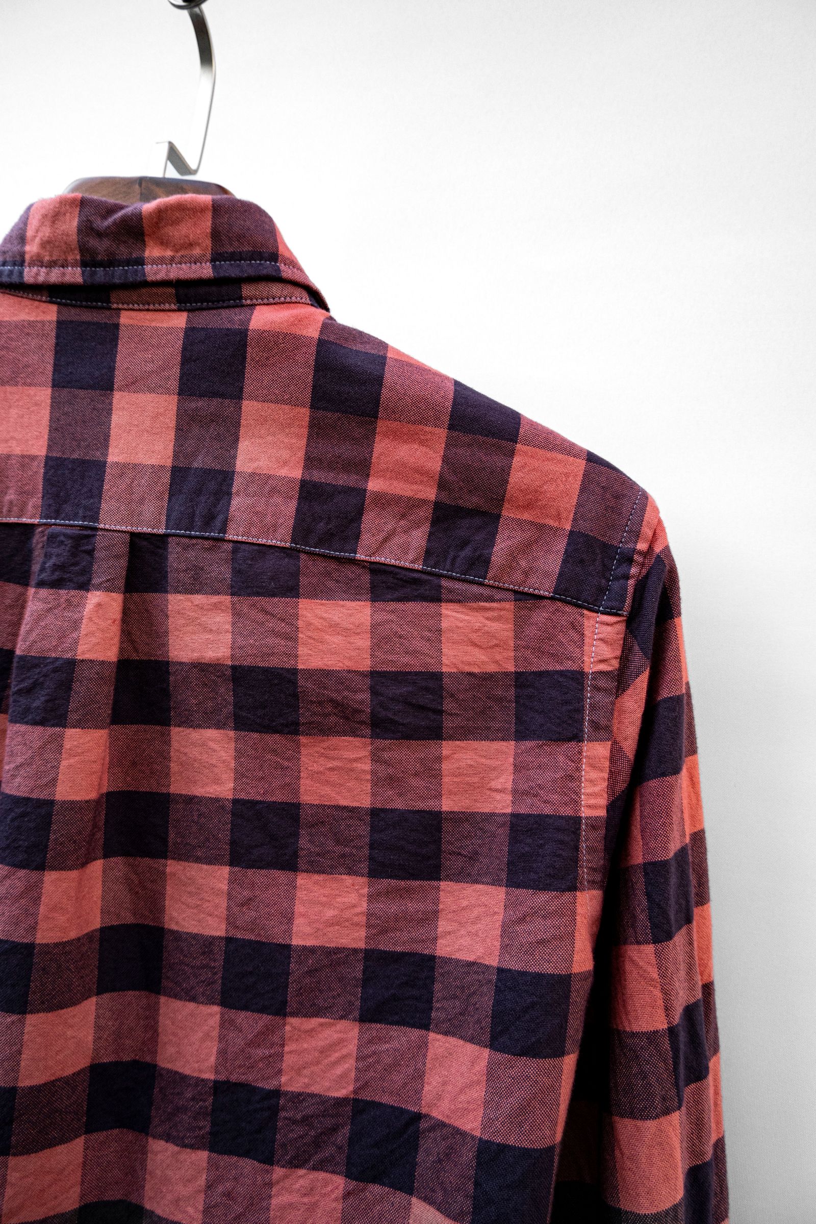 Remake "Red" Check Shirt