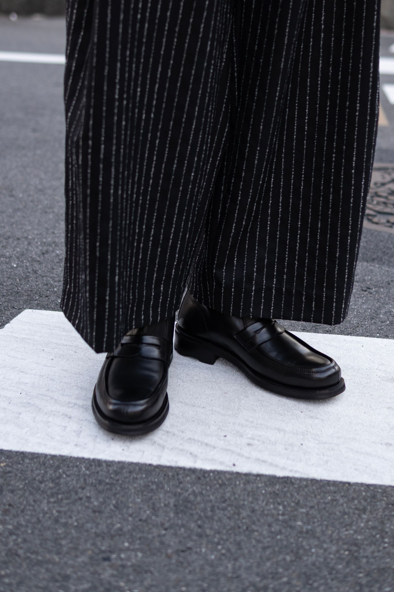 Chukka loafers / Black
