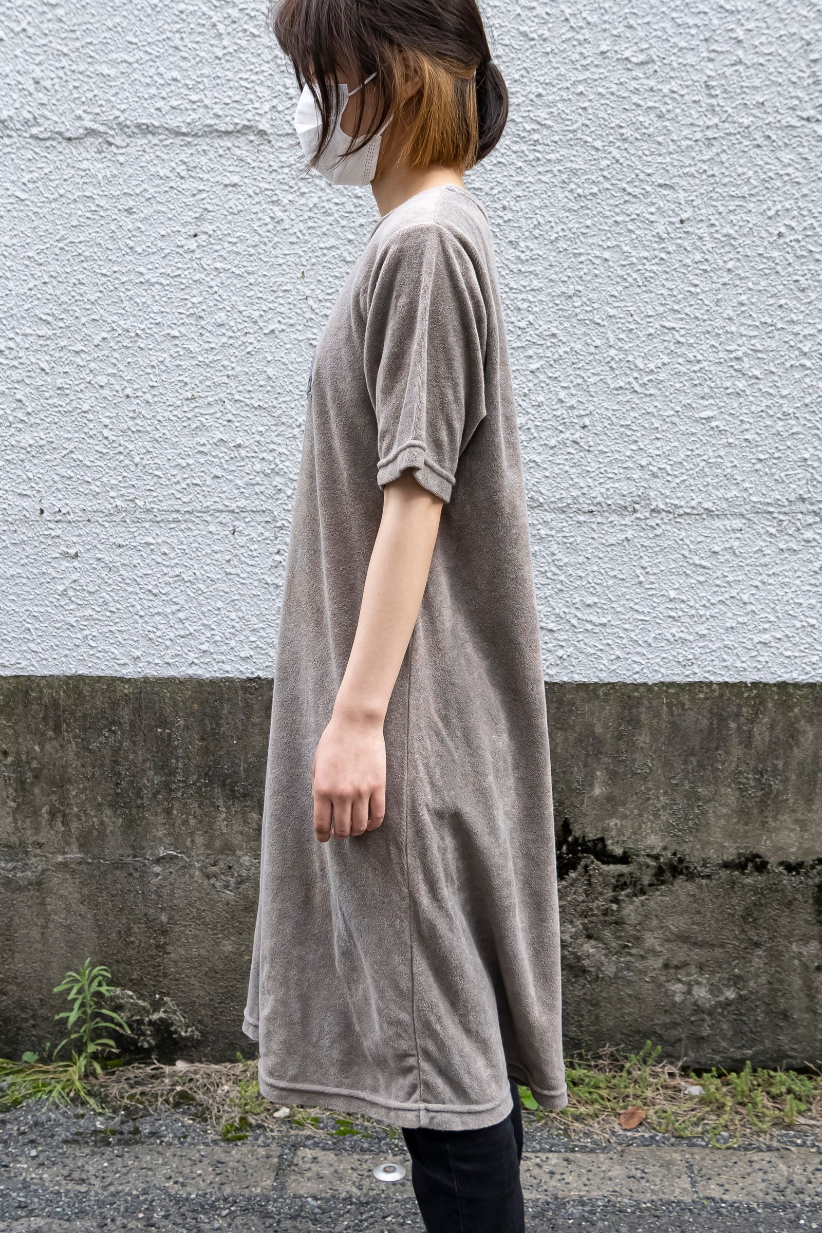 Remake "sumizome" dress