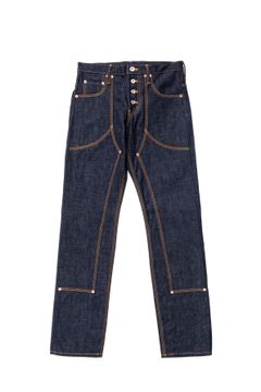 CLASSIC STRAGHT DENIM PANTS / RIGID INDIGO
