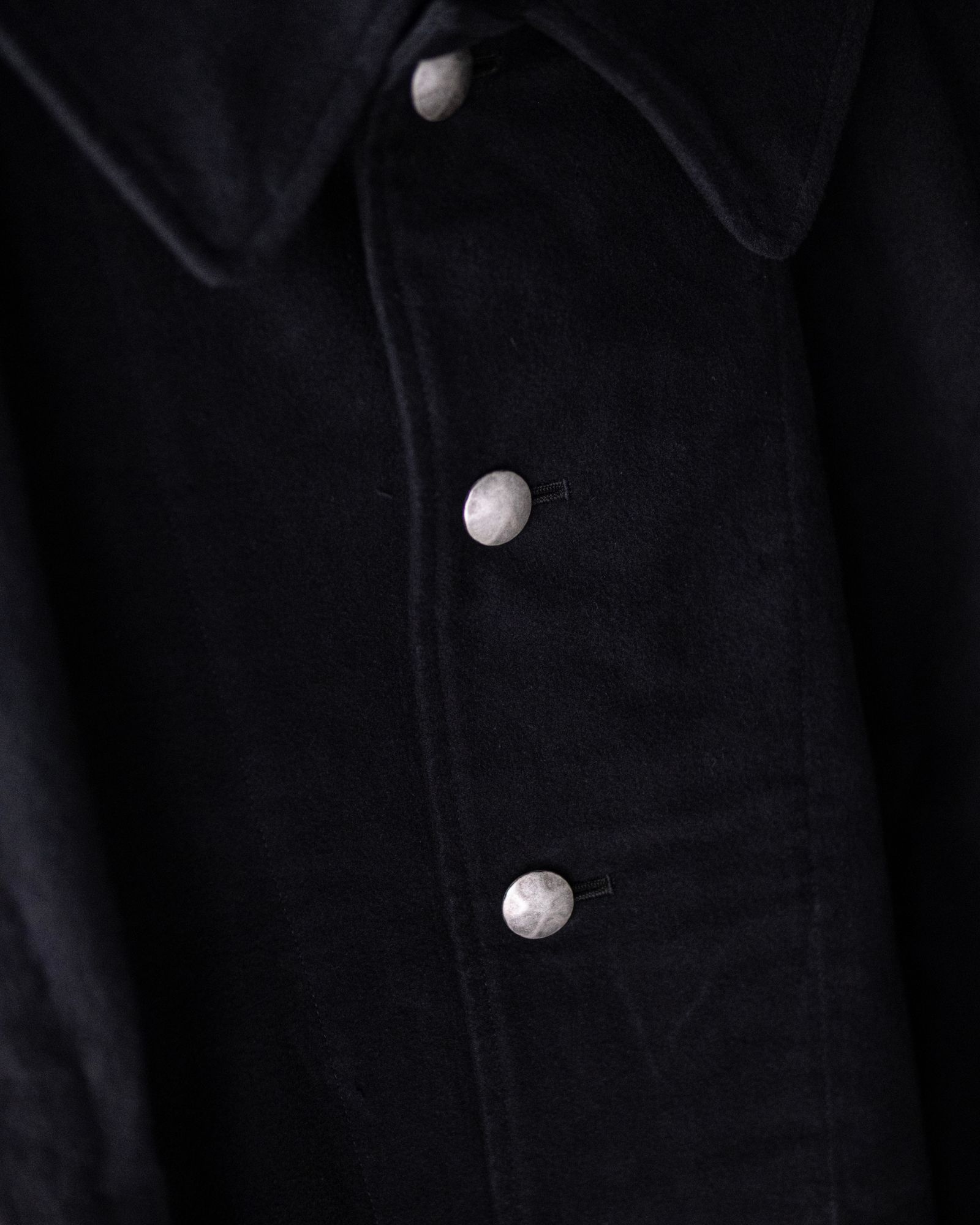 MOTOR CYCLE COAT / Black