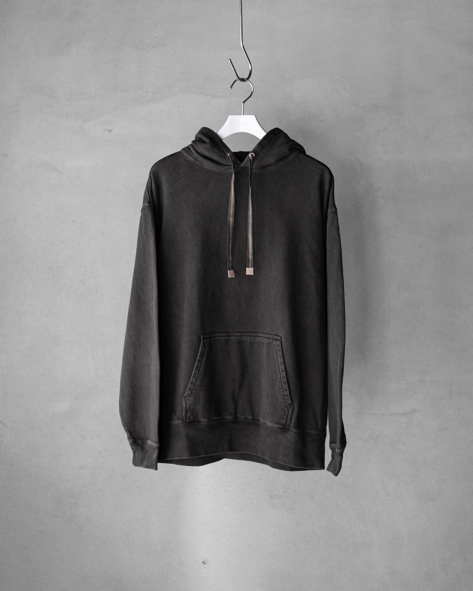 KYOTO SUMI-DYED HOODIE / Black