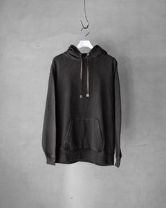 KYOTO SUMI-DYED HOODIE / Black