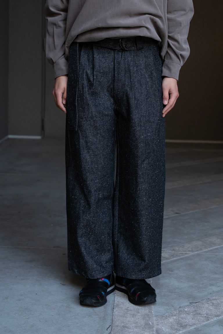 COMOLIシルクネップハット（2023SS） ニュートラ